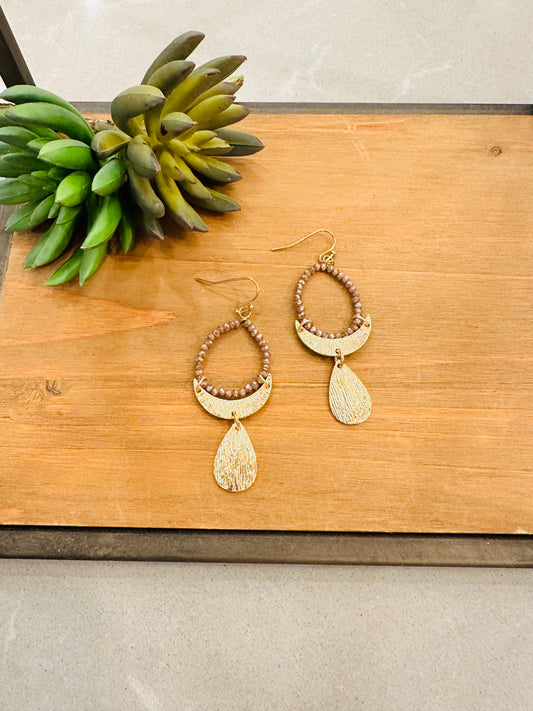 teardrop earrings