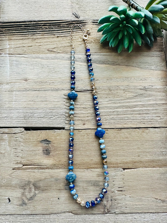 Blue Stone Necklace