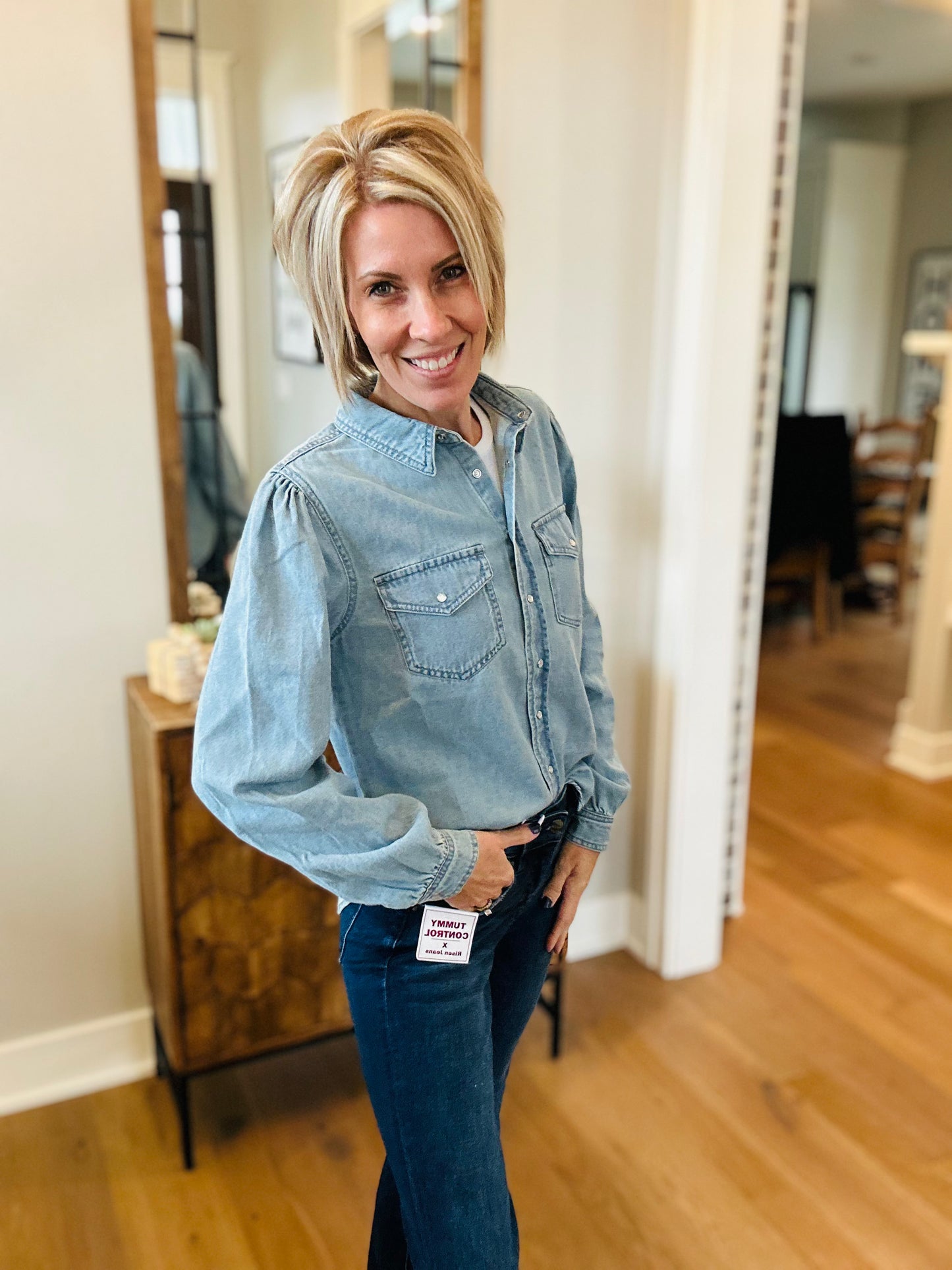 Denim Top