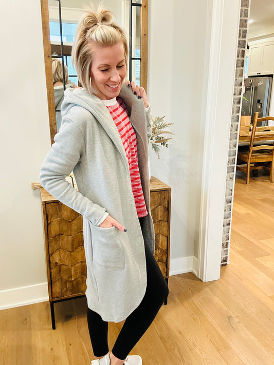 The Everyday Hooded Cardigan