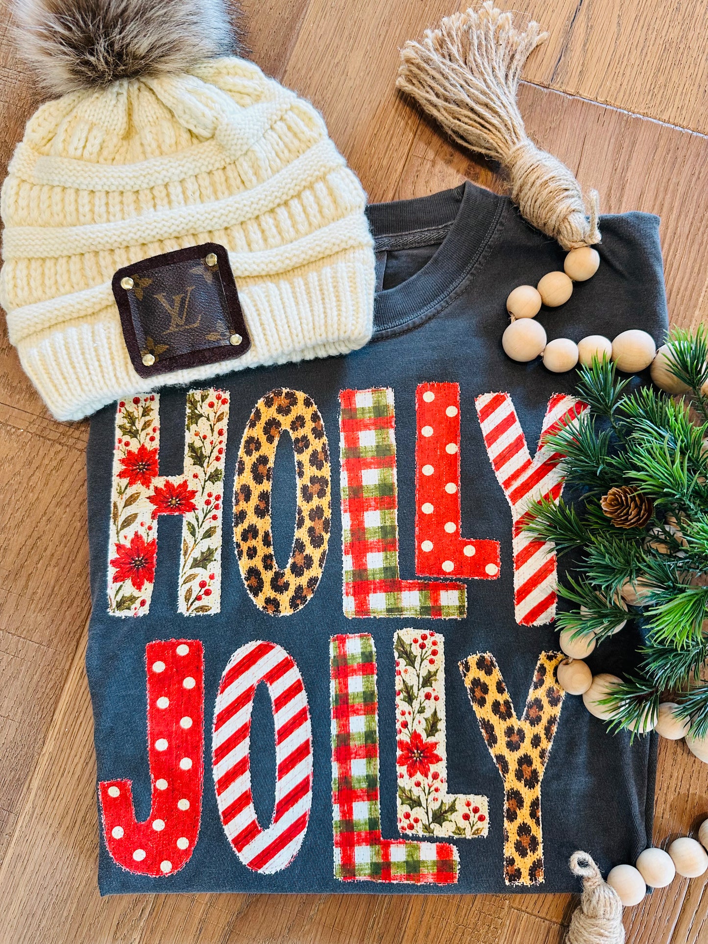 Holly Jolly Christmas Graphic Tee