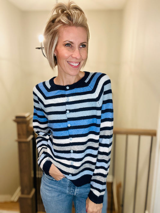 Striped Cardi