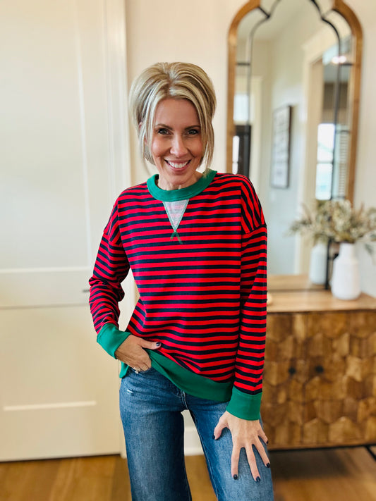 Stripe Pullover