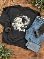Vintage Santa Graphic Sweatshirt