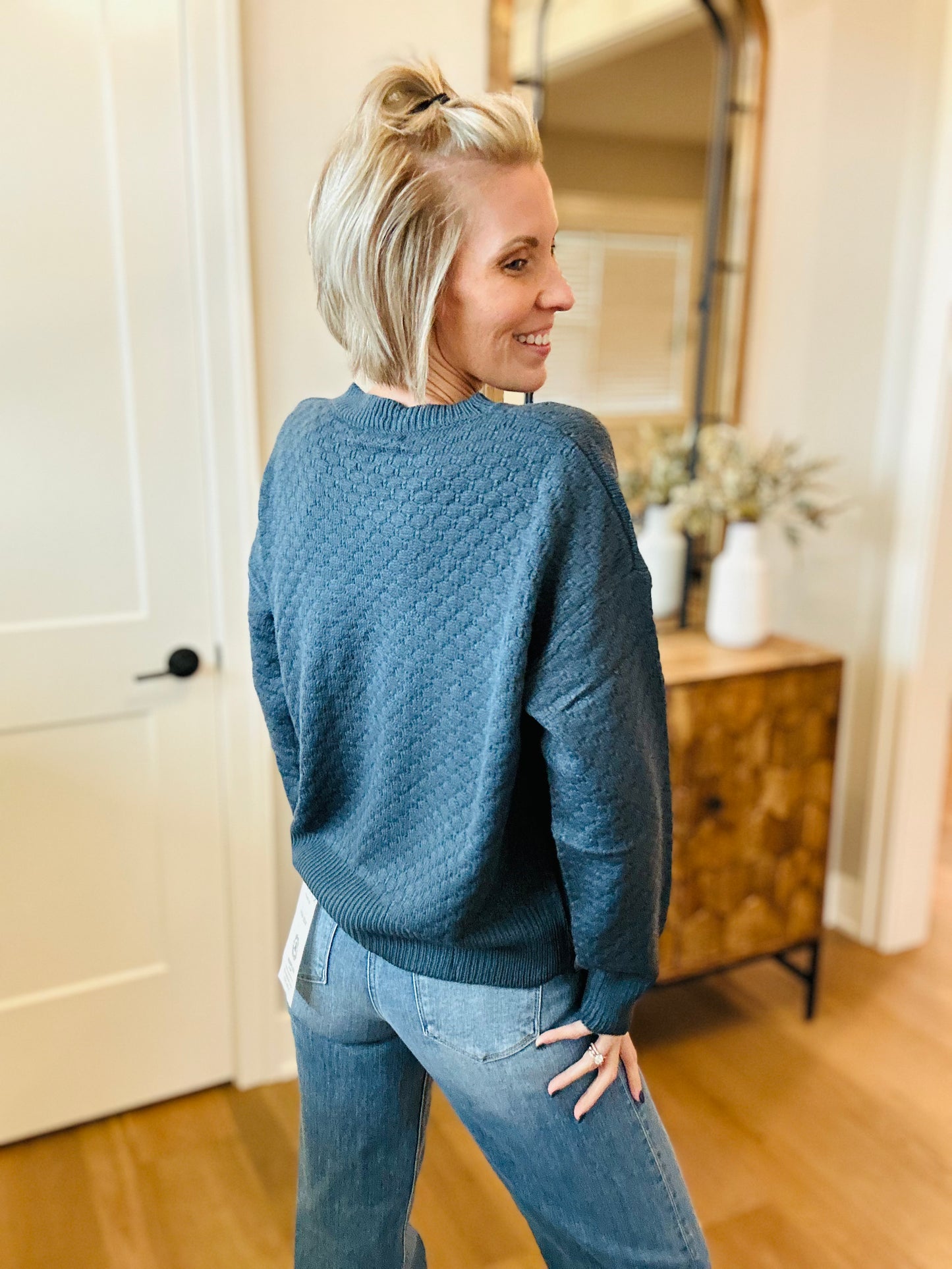 Teal Sweater