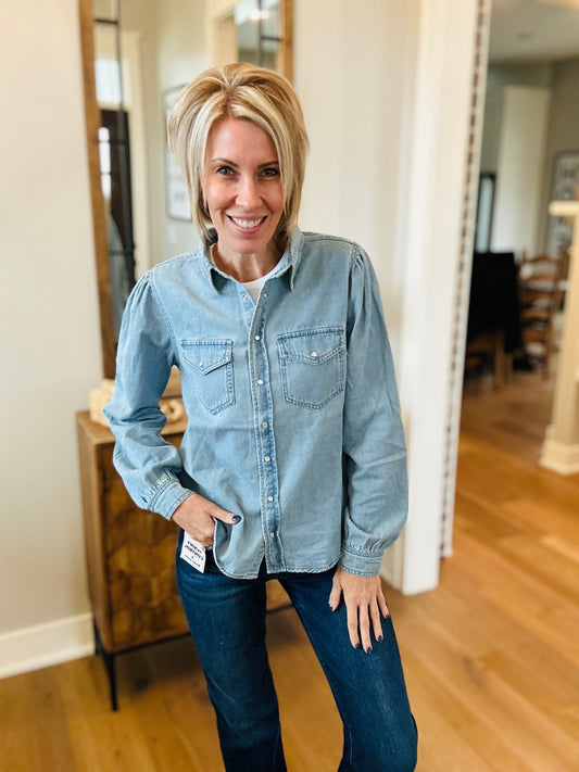 Denim Top