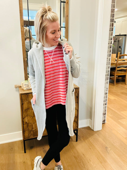 The Everyday Hooded Cardigan