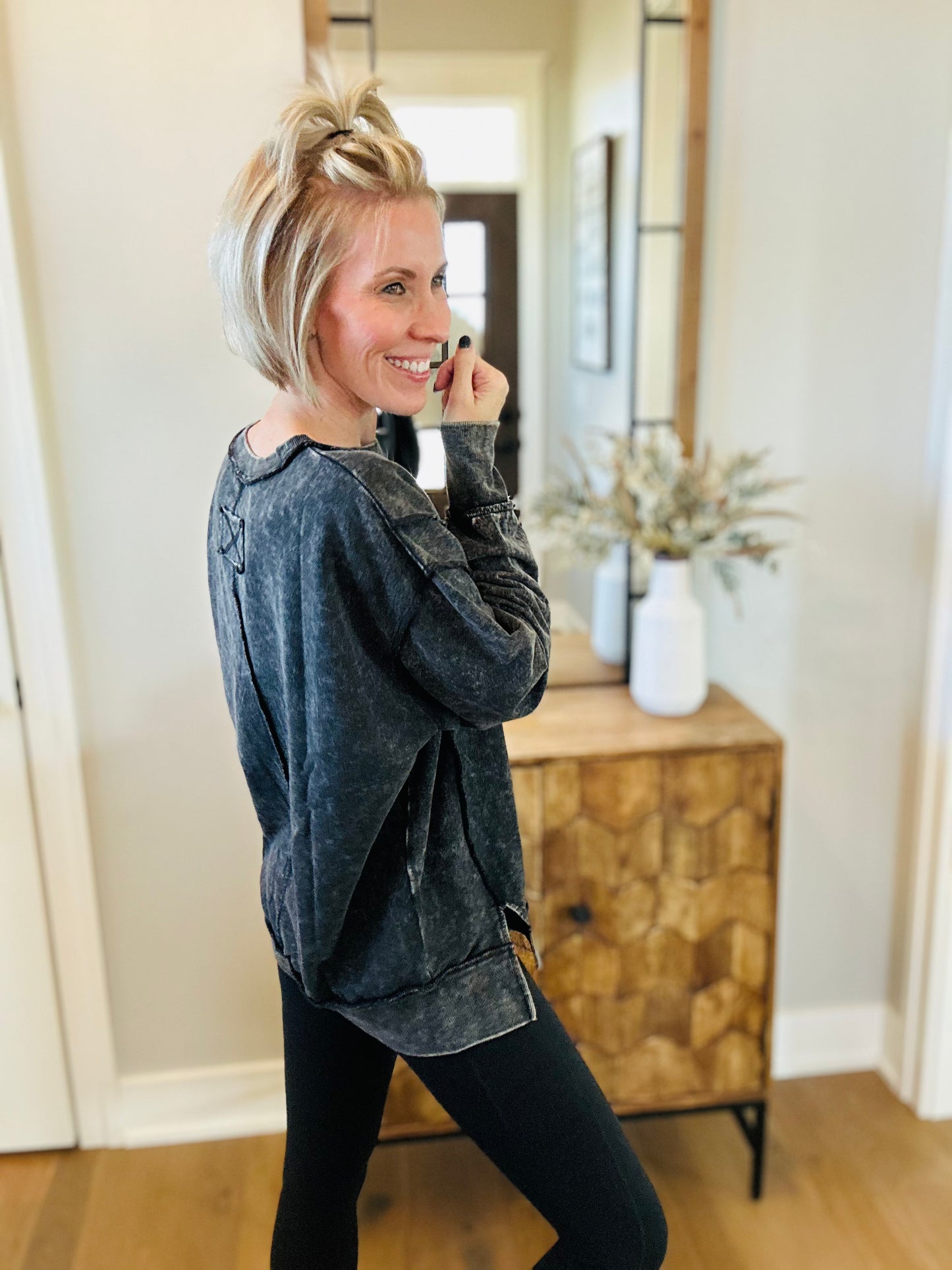 Washed Pullover