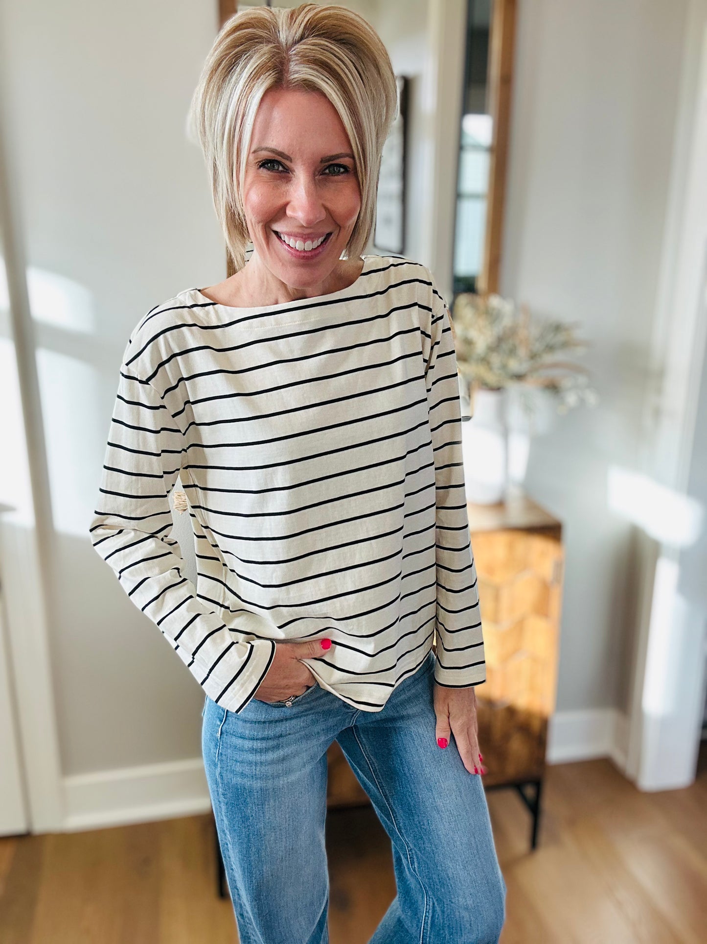 Navy Stripe