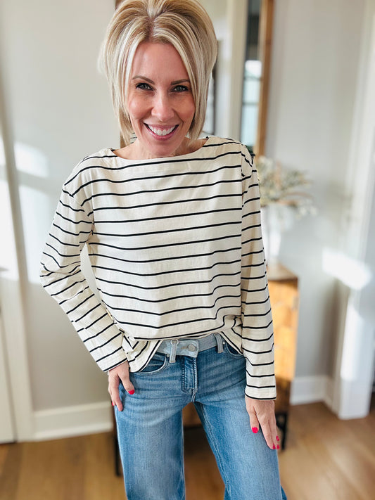 Navy Stripe