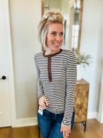Stripe Henley