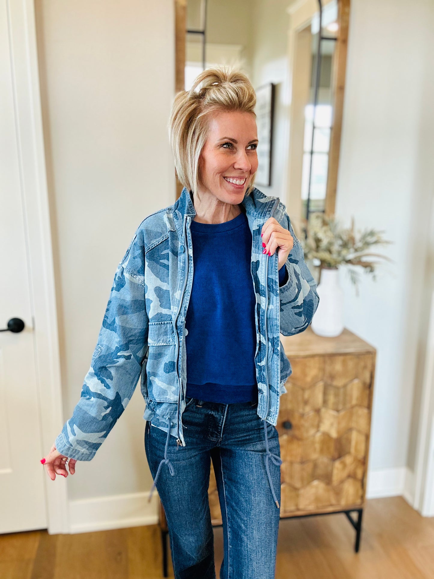 Blue Crush Camo Jacket