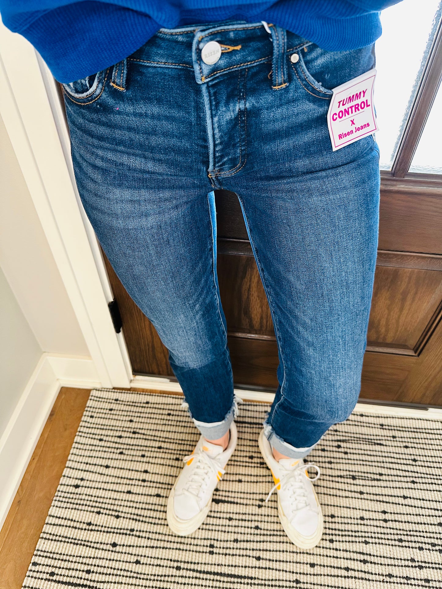 Cuffed Denim
