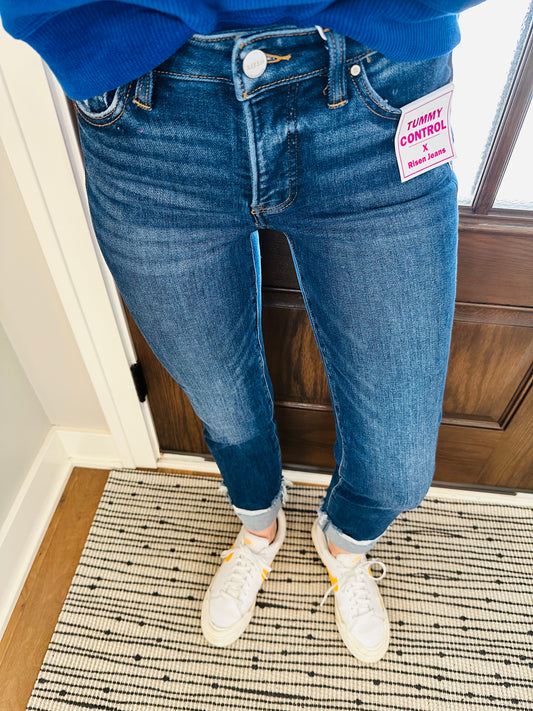 Cuffed Denim