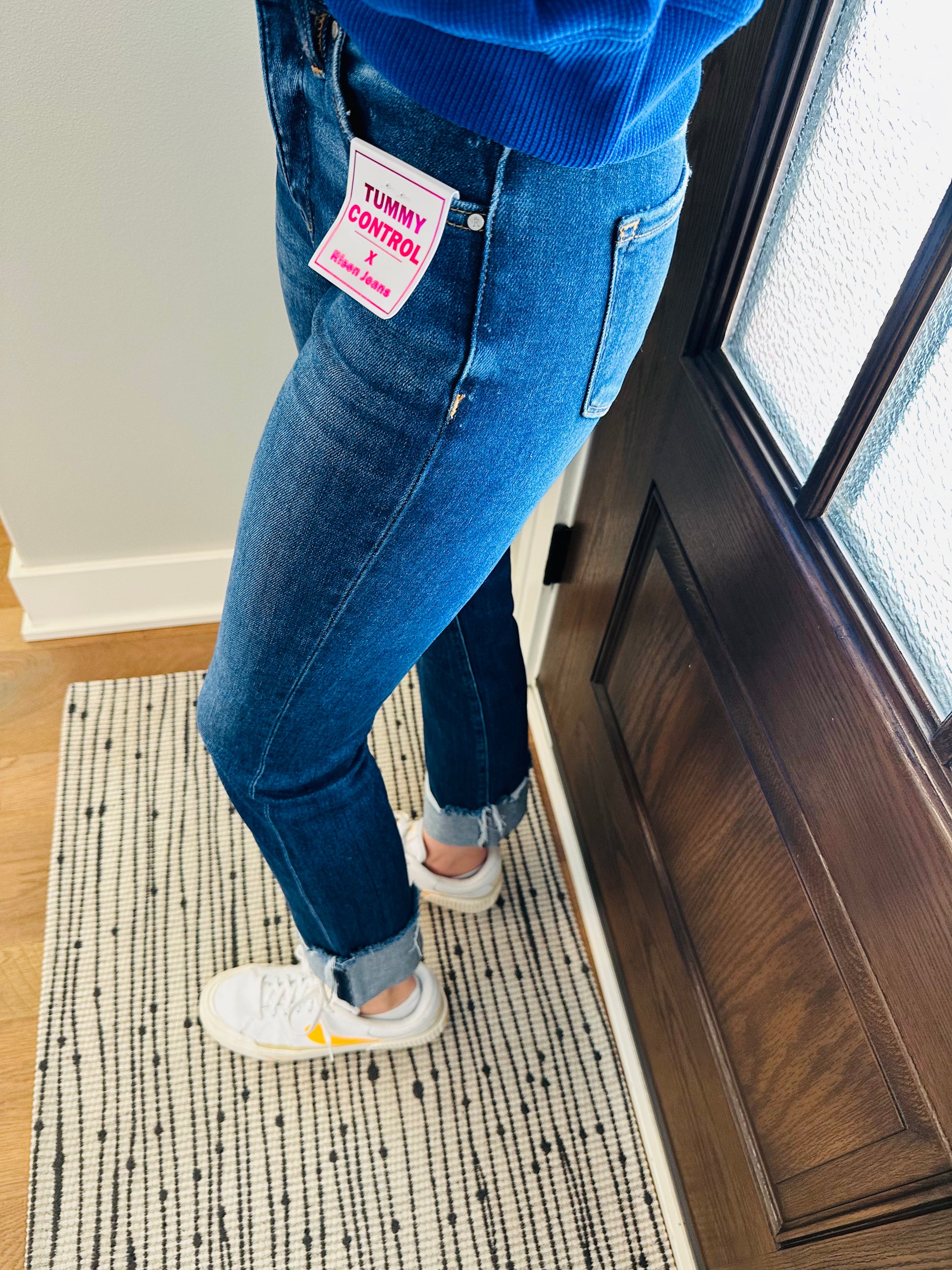 Cuffed Denim