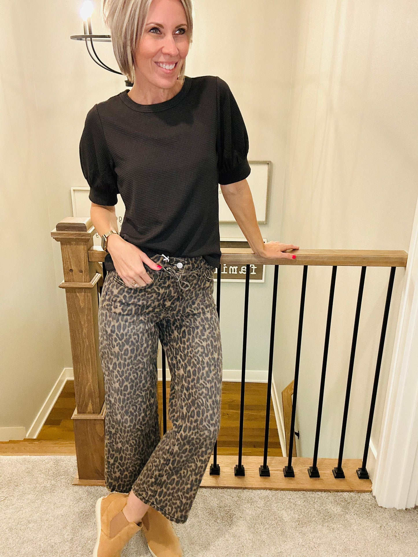 Wild Side Leopard Denim