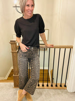 Wild Side Leopard Denim