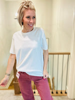 White Tee