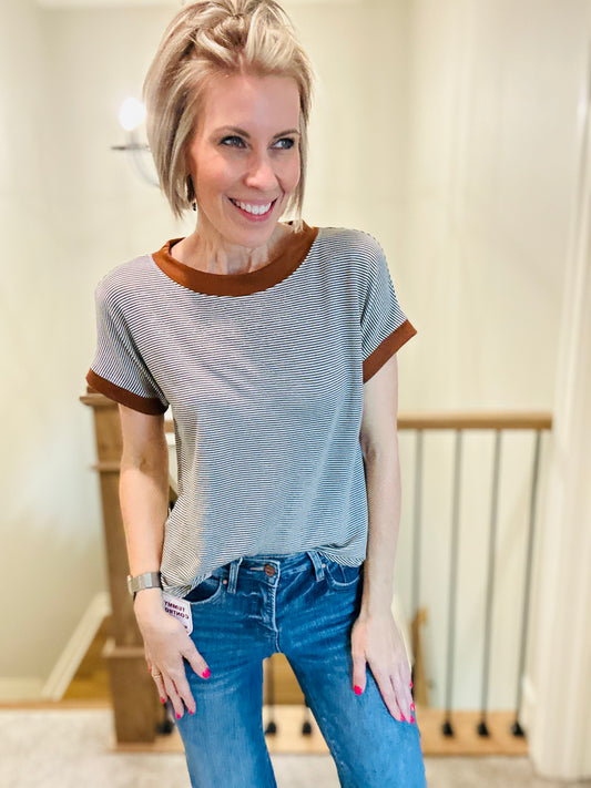 Stripe Tee
