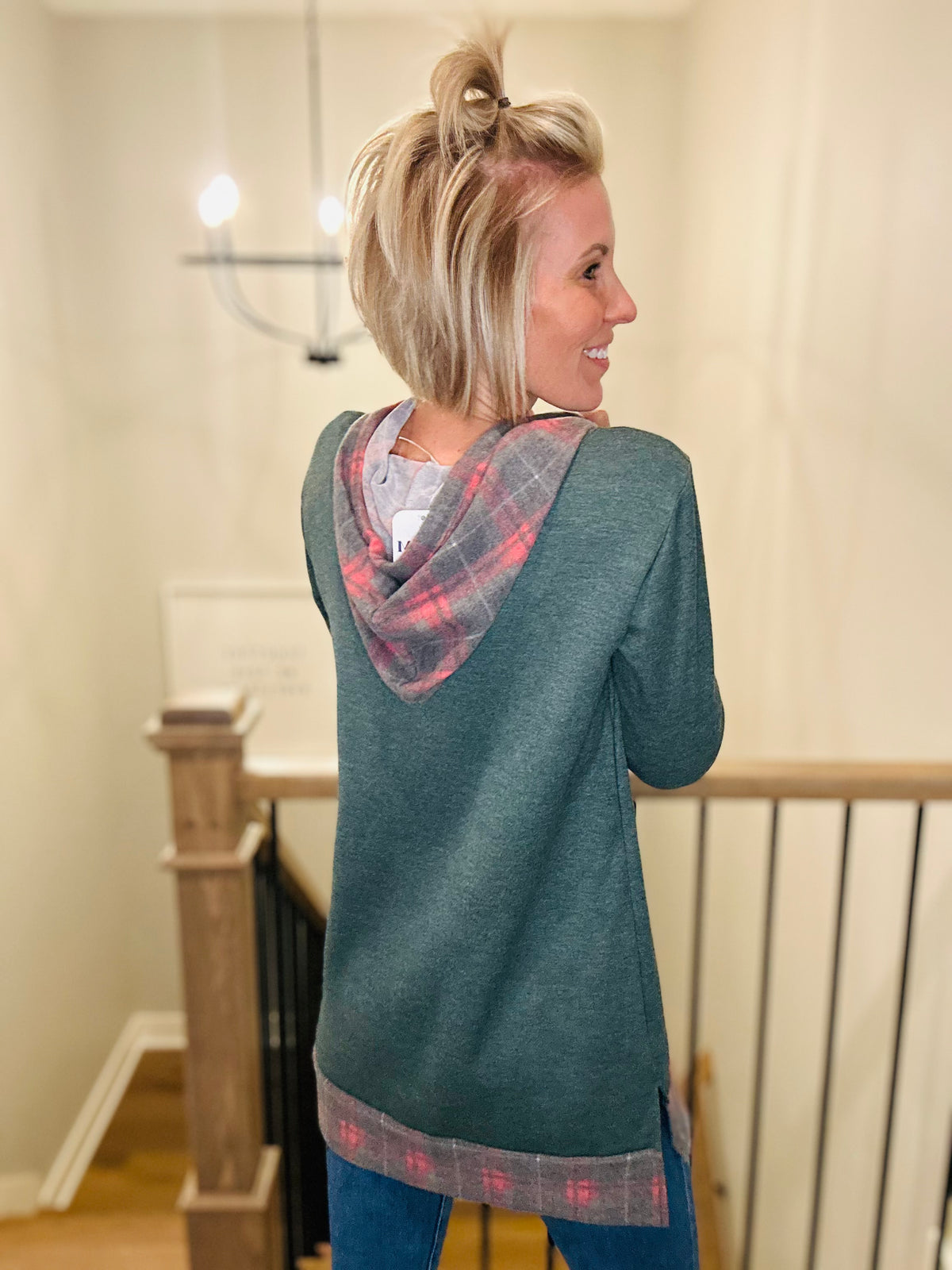 Fireside Plaid Hoodie