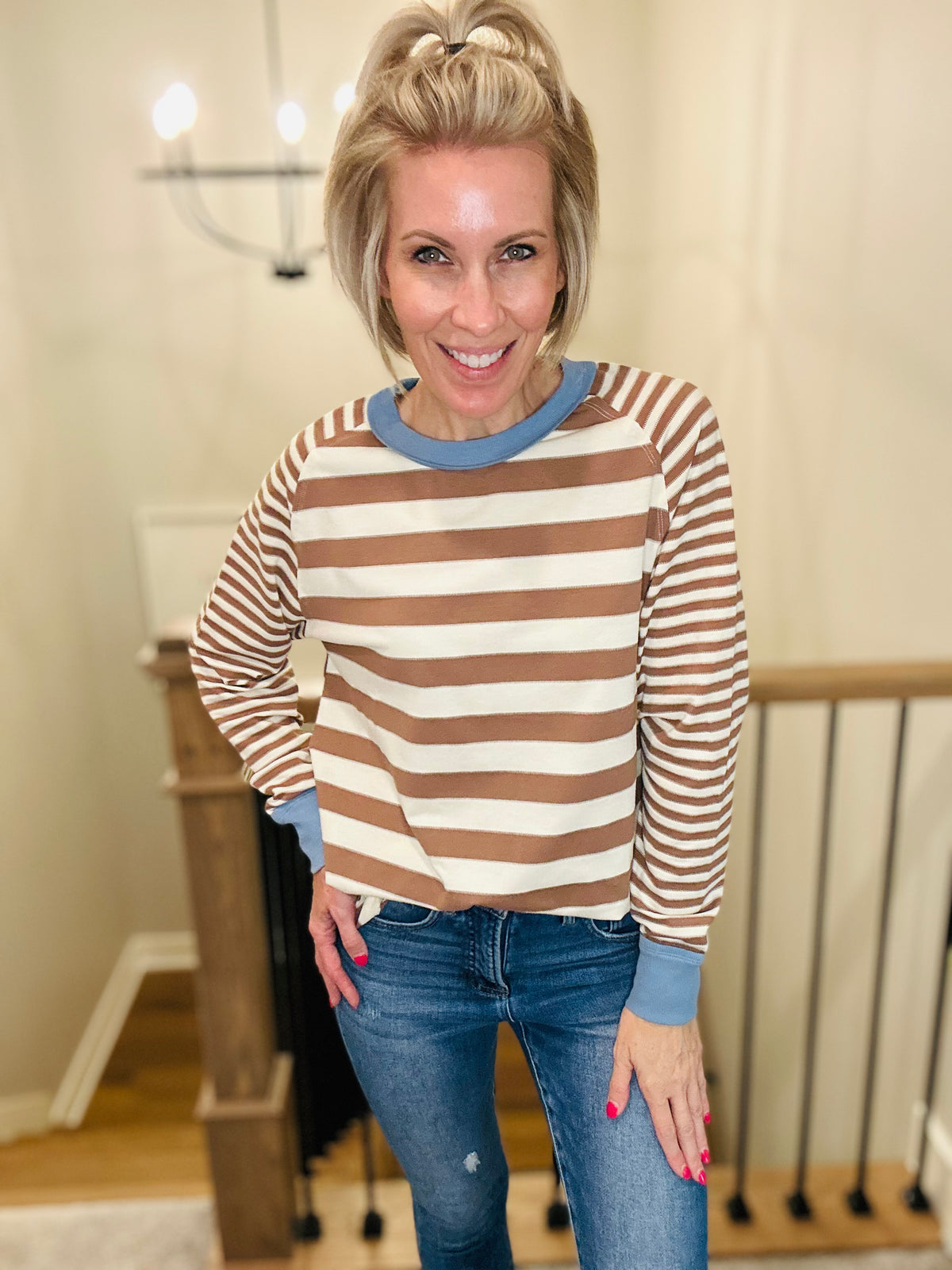 The Sunday Stroll Stripe Top