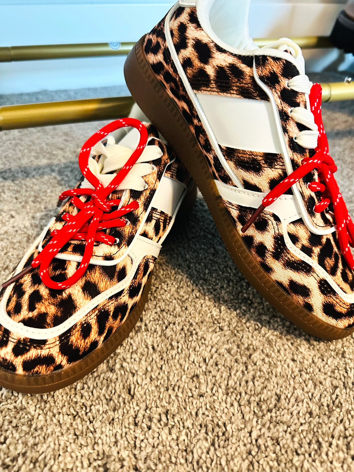 Wild Side Leopard Sneakers