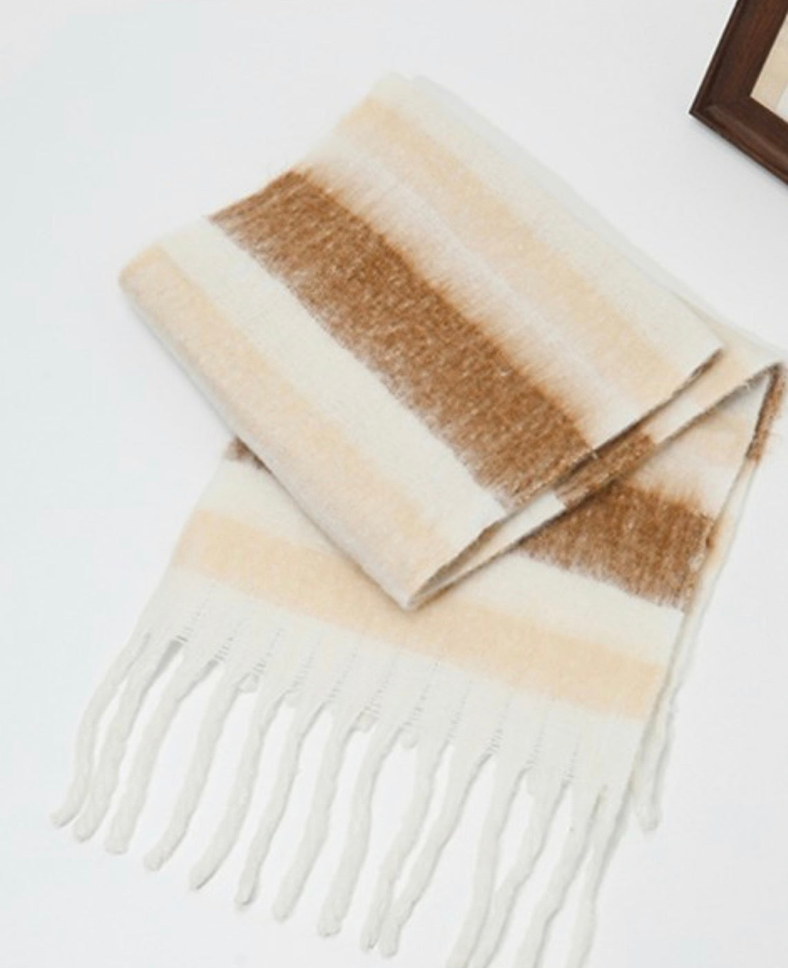 The Cozy Plaid Blanket Scarf