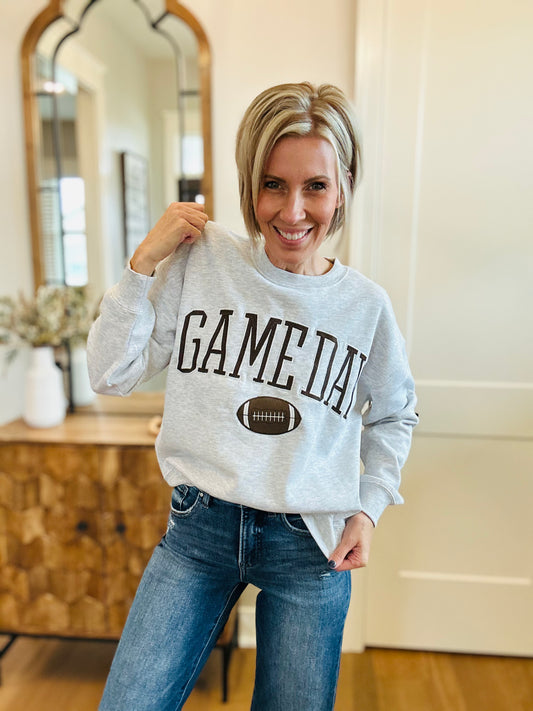 Game Day Sweatshirt Front View