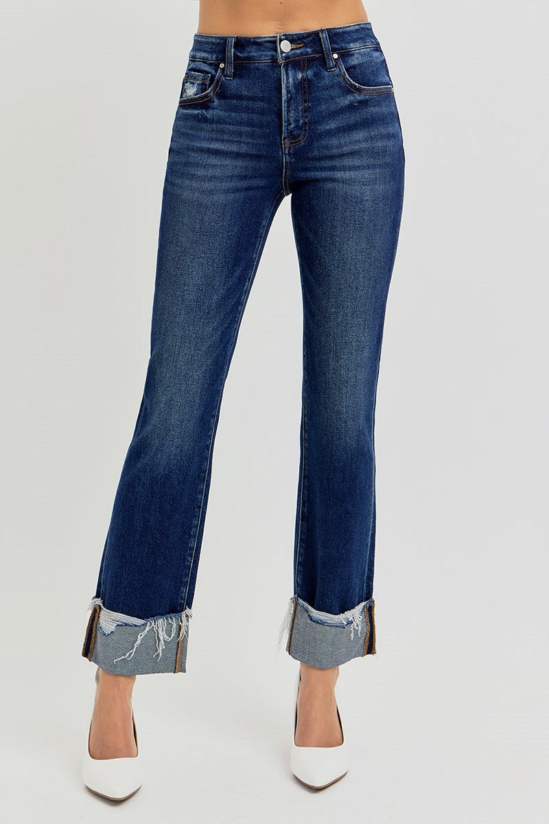 Cuffed Denim